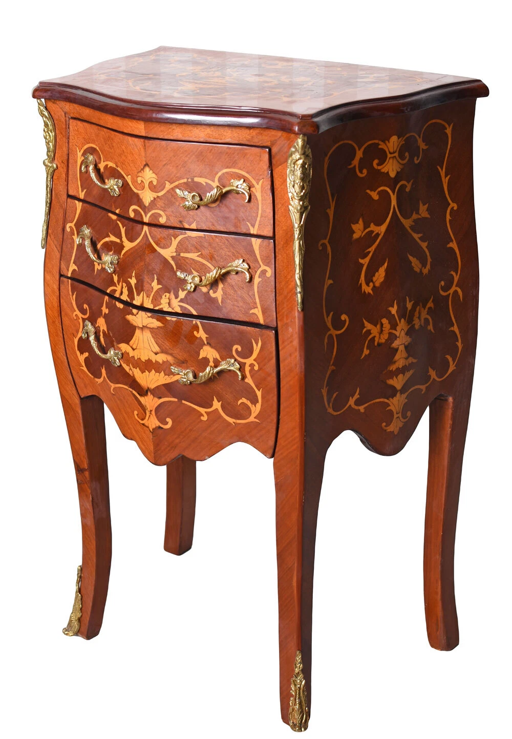 Baroque dresser antique night dresser night cabine